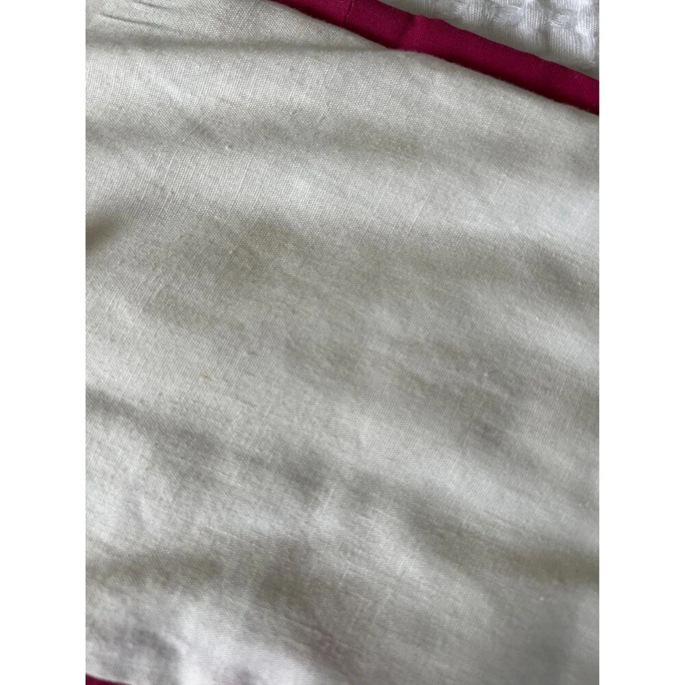 Hand Tied Nine Patch Quilt: Leaf & Grapevine Pattern, Fleece Back